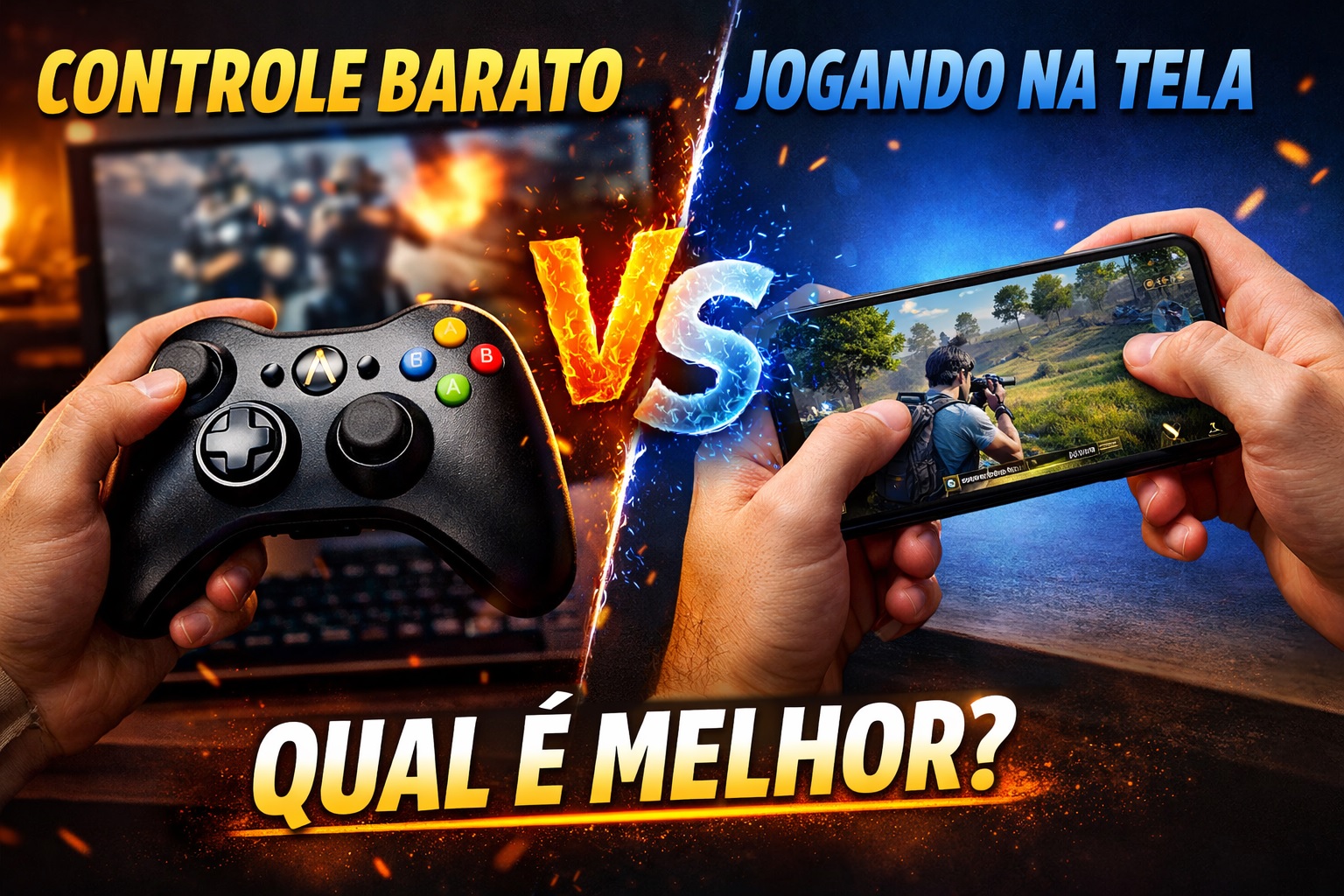 🎮Vale a Pena? Testando Controle Xbox 360 Genérico no PC e Celular